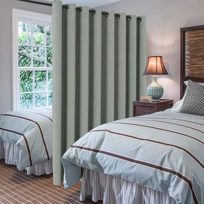 H.VERSAILTEX Blackout Patio Curtains 100 x 96 Inches - Image 2