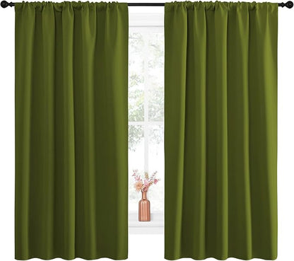 NICETOWN Blackout Draperies and Curtains, Thermal Insulated Window Decoration - Image 2