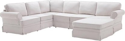 109.4" Fabric Upholstered Modular Sofa Collection, Modular Customizable - Image 4