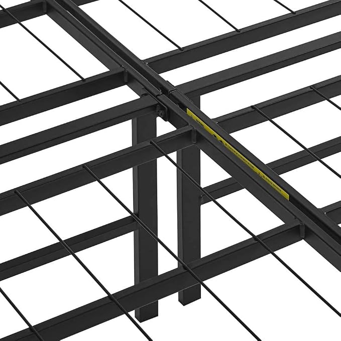 Amazon Basics Bed Frame with Ample Underbed Storage, Foldable Metal Platform - Image 8