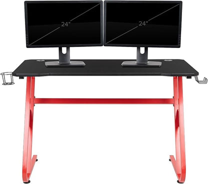 Flash Furniture Fisher Red Gaming Ergonomic Desk - Image 6