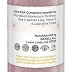 Bakell - Rose Gold Tinker Dust (4g, 1x Mini Spray Pump) Edible Glitter for Food, Desserts, and Beverages!