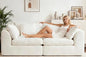 GRUSIGN 79'' Oversized Boneless Cloud Loveseat by GRUSIGN