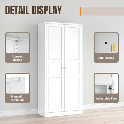 Yizosh Metal Storage Cabinet - Image 4