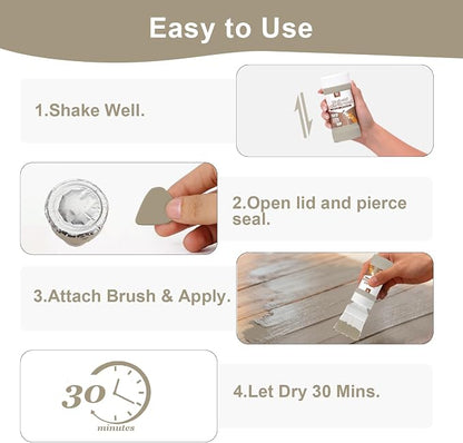 Amber Touch-Up Paint for Furniture, Metal No Sanding, Fast Drying, Water Based - Image 9