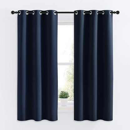NICETOWN Blackout Draperies Curtains, All Season Thermal Insulated Solid by NICETOWN