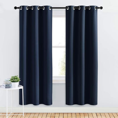 NICETOWN Blackout Draperies Curtains, All Season Thermal Insulated Solid by NICETOWN