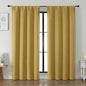 Simplebrand Ava Bright Gold Blackout Curtains by Simplebrand
