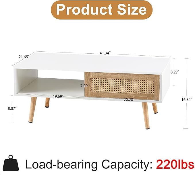 Mid Century Modern Coffee Table - Image 2