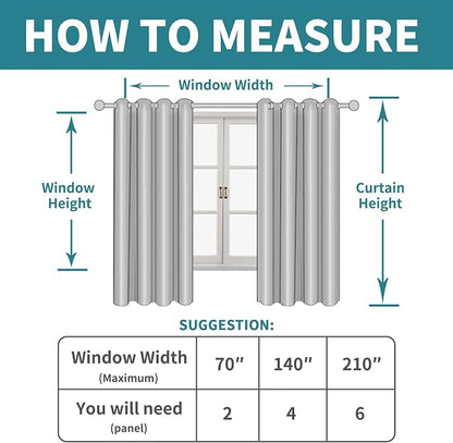 72 inch Length Linen Curtains for Living Room 2 Panels, Soft Privacy Drapes - Image 7