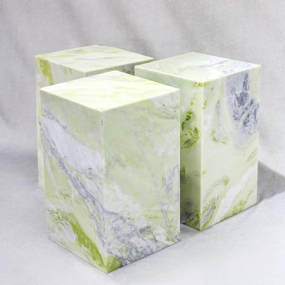 Luxury Marble Side Table, Square End Table - Image 6