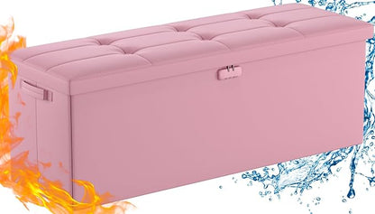 DocSafe Storage Ottoman Bench, Fireproof＆Waterproof Folding Bench - Image 10