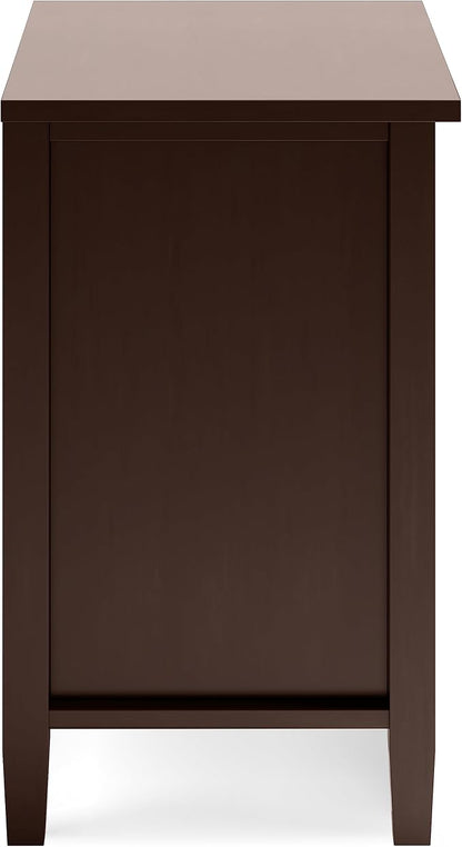 SIMPLIHOME Warm Shaker Bedside Table - Image 7