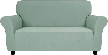 ZNSAYOTX Super Stretch Loveseat Covers, New Striped Love Seat Slipcover - Image 7