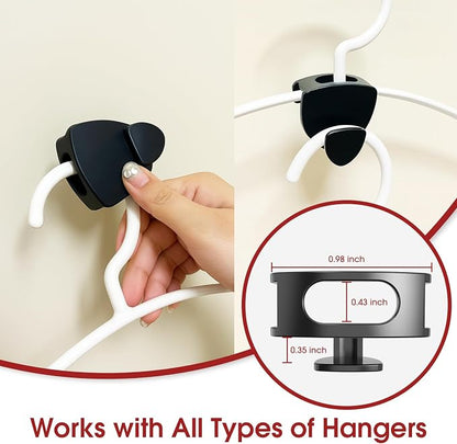 Latoxcaa Space Saving Hanger Hooks 30Pcs, Upgrade Heavy Duty Space Saver - Image 4