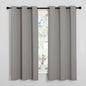 NICETOWN Blackout Curtains 63 inches Long, Thermal Insulated Solid Grommet Top by NICETOWN