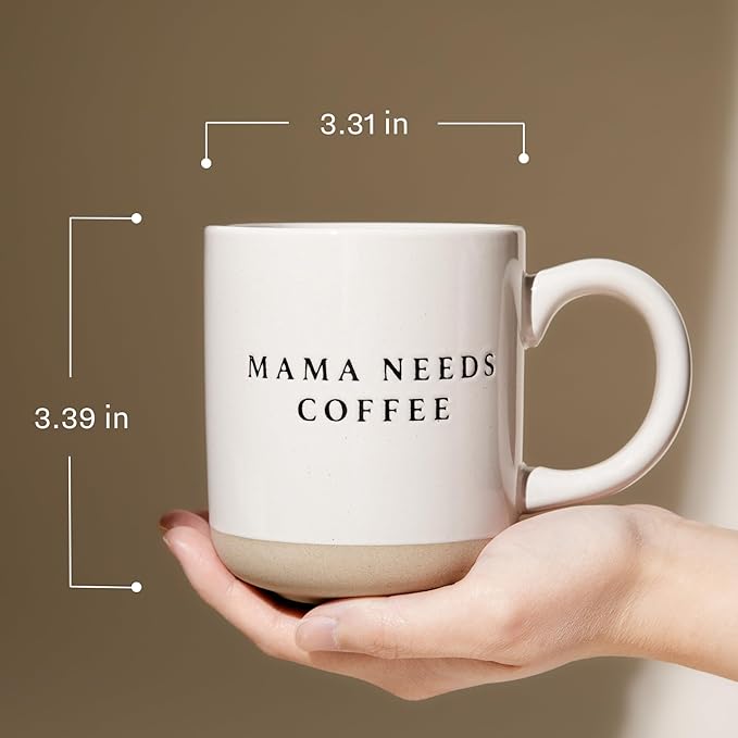 Sweet Water Decor Cozy Season Stoneware Coffee Mug | Fall and Winter Novelty Coffee Mugs | Microwave & Dishwasher Safe | 14oz Coffee Cup | Holiday Gift