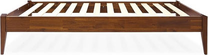 Bme Dinkee 15" Solid Wood Platform Bed Frame Without Headboard - Image 4