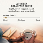 Peet's Coffee, Light Roast K-Cup Pods for Keurig Brewers - Luminosa Breakfast Blend 88 Count (4 Boxes of 22 K-Cup Pods)