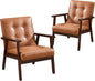 Bonzy Home Mid Century Modern Accent Chair Set of 2 by BonzyHome