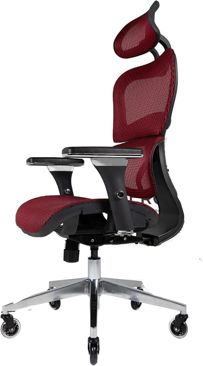 Nouhaus Ergo3D Ergonomic Office Chair Lumbar Support Mesh Office Chair by Nouhaus
