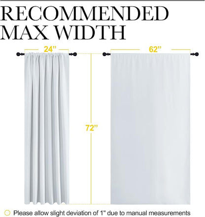 NICETOWN Bedroom Window Curtain Panels - Image 7