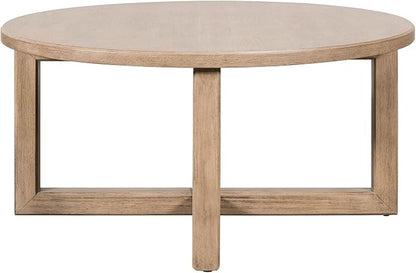 Liberty Furniture Proximity Place Living Room Round Cocktail Table Transitional - Image 4