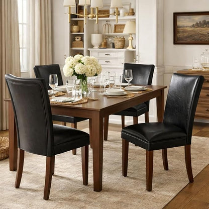 HomePop Parsons Upholstered Accent Dining Chair - Image 2