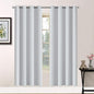 Yakamok Room Darkening Curtains 52x72 inch Greyish White-Living Room | 2 panels by Yakamok
