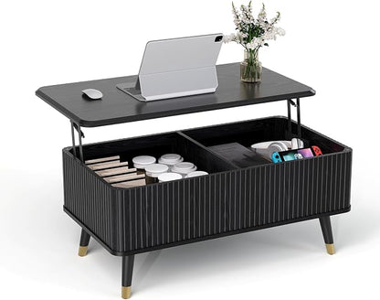 SULIVES Lift Top Coffee Table - Image 8
