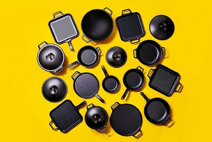 Lodge BOLD 14 Inch Seasoned Cast Iron Pizza Pan, Design-Forward Cookware