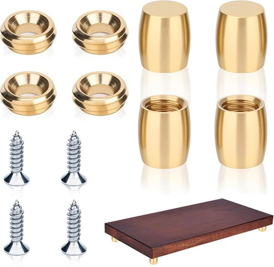 Brass Cutting Board Feet，Complete by Unknown