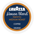 Lavazza House Blend Perfetto, Single-Serve Keurig K-Cup Pods, Medium Roast Coffee, 60-Count Box (6 Packs of 10)