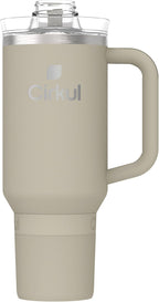 Cirkul 40oz. Ranger Stainless Steel Tumbler with Handle, All-Day StrawSip™, Double-Wall Insulated