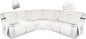 HDCAXKJ 100% Waterproof Reclining Sectional Couch Covers L Shape Recliner Sofa by HDCAXKJ