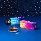 Stash Tea Relax and Unwind Tea Sampler - Assorted Specialty Tea Gift Set, Calming Herbal Teas to Support Relaxation, 7 Flavors, 35 Tea Bags