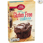 Betty Crocker, Gluten Free, Devils Food Cake Mix, 15oz Box (Pack of 2)
