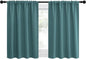 NICETOWN Kitchen Curtains, Sea Teal, Short Blackout Curtains & Drapes, Thermal by NICETOWN