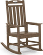 Outdoor Adirondack Rocking Chairs All-Weather HDPE Patio Rocker Chair by ABCPATIO