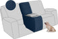 ALIECOM Recliner Sectional Couch Covers L Shape Stretch Corner Reclining by ALIECOM