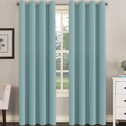 H.VERSAILTEX Premium Blackout Thermal Insulated Room Darkening Curtains by HVERSAILTEX