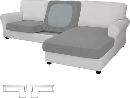 Easy-Going Stretch 3 Pieces Couch Cushion Covers by Easy-Going