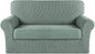 Turquoize Stretch Sofa Slipcover 2 Pieces Sofa Cover Couch Cover by Turquoize