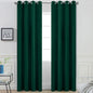 Yakamok Room Darkening Curtains 52x96 inch Length Dark Green-Living Room | 2 by Yakamok