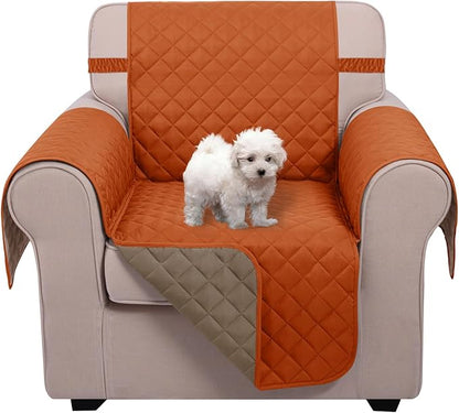 U-NICE HOME Reversible Oversized 28''Chair Covers, Pet Friendly, Elastic Straps by U-NICEHOME