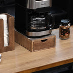 Coffee Pod Holders 1-Layer 1-Drawer Dark Brown (CF1D1C-DK)