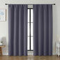 Simplebrand Ava Greyish Purple Blackout Curtains by Simplebrand