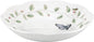 Lenox Pasta Bowl, 20oz Butterfly Meadow Pasta Bowl 1-Piece, Service For 1, Porcelain, White Serving Bowls, Wide, Shallow, Lenox Butterfly Meadow Collection, Dishwasher & Microwave Safe (White 1-Piece)