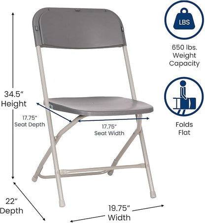 Flash Furniture Hercules Big and Tall Commercial Folding Chair - Image 3