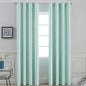 Yakamok Room Darkening Curtains 52x96 inch Length Aqua-Living Room | 2 panels by Yakamok